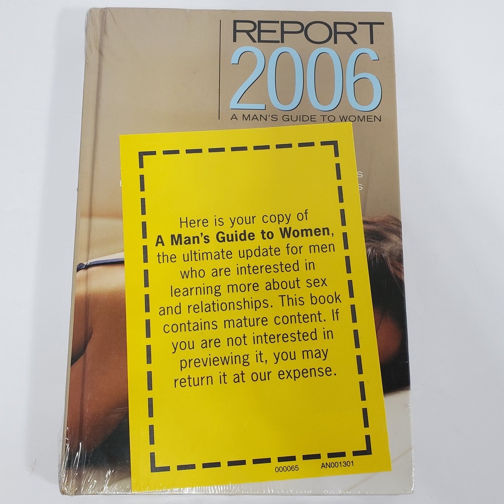 Report 2006 A Mans Guide to Women‎ by Rodale Hardcover Book Illustrated